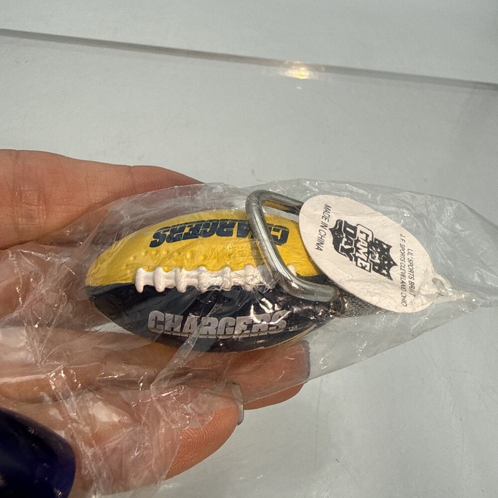 Vintage Lil’ Sports Brat San Diego Chargers Officially Licensed NFL Keychain